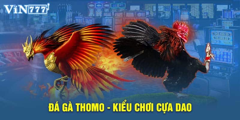 Đá gà Thomo - Kiểu chơi cựa dao